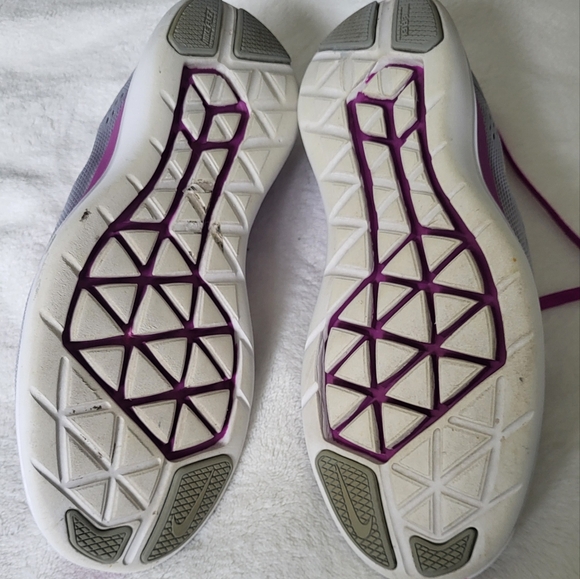 Nike Womens Flex 2016 RN Running Shoes Gray 830751-004 Low Top Mesh Lace Up Sz 9 - Picture 9 of 9